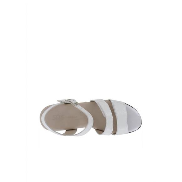 SAS Women’s Savanna Adjustable Heeled Sandal – Genuine Leather Comfort Sandals With Low Chunky Heel